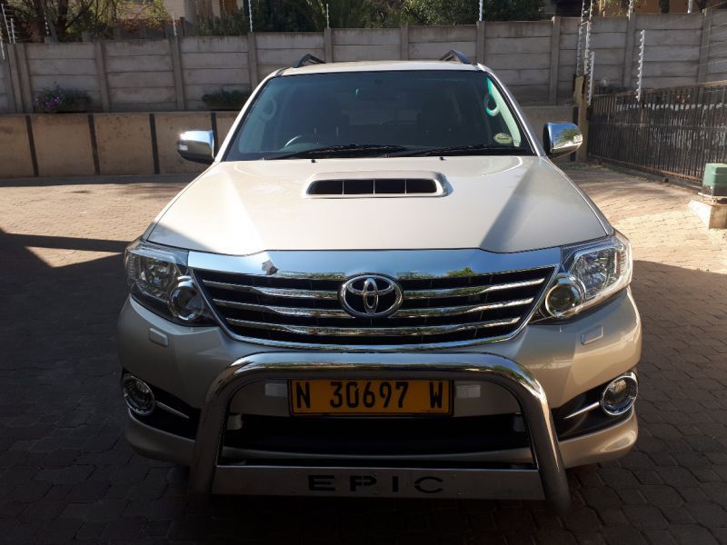 Toyota Fortuner D4D 4X4 EPIC in Namibia