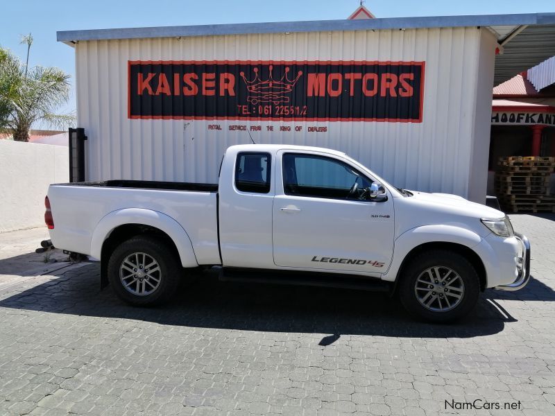 Toyota HIlux 3.0 D4D Legend 45 4x4 XCab in Namibia