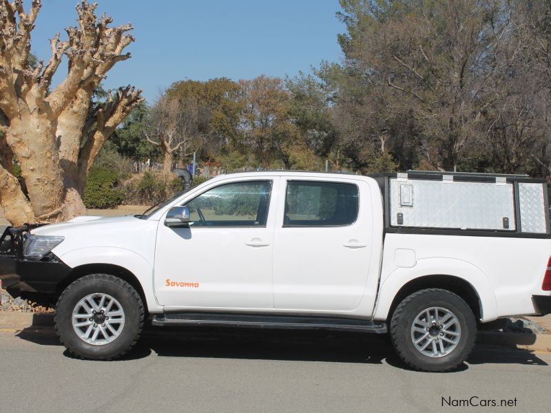 Toyota Hilux in Namibia