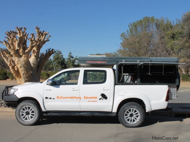 Toyota Hilux in Namibia