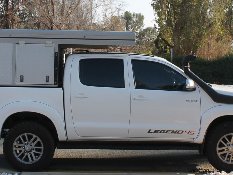 Toyota Hilux Legend Camper in Namibia