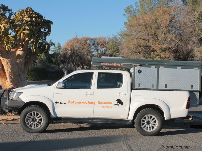 Toyota Hilux Legend Camper in Namibia