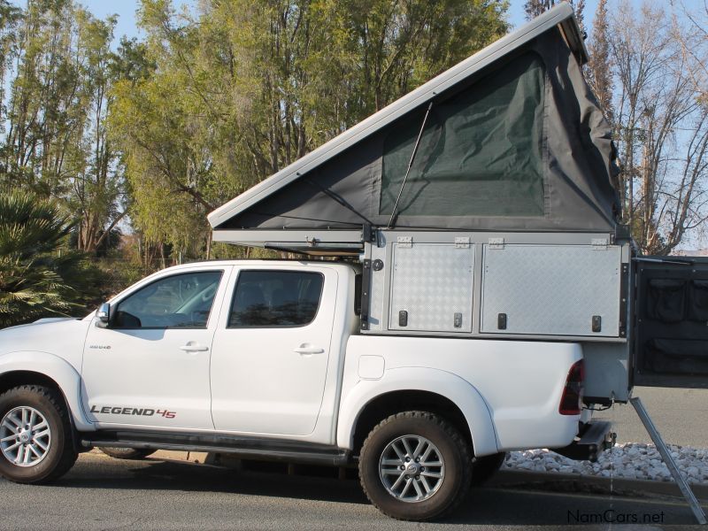 Toyota Hilux Legend Camper in Namibia