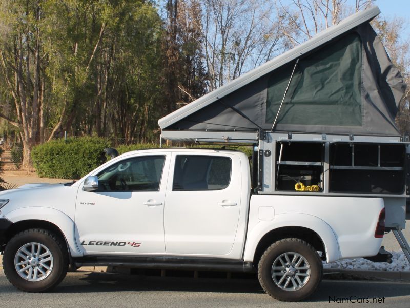 Toyota Hilux Legend Camper in Namibia