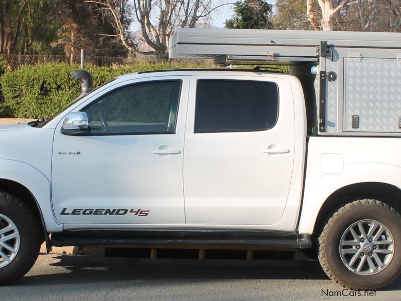 Toyota Hilux Legend Camper in Namibia