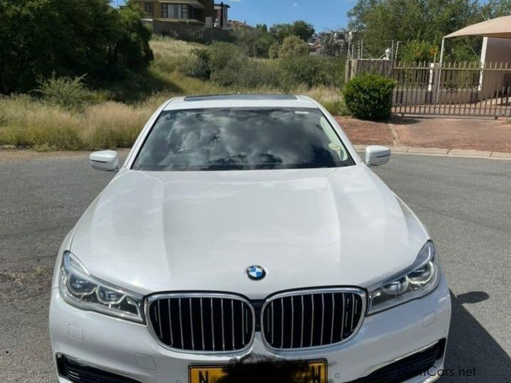 BMW 740i in Namibia