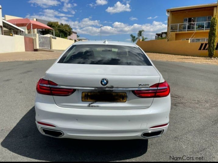 BMW 740i in Namibia