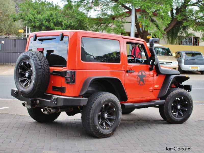 Jeep Wrangler Sahara V6 in Namibia