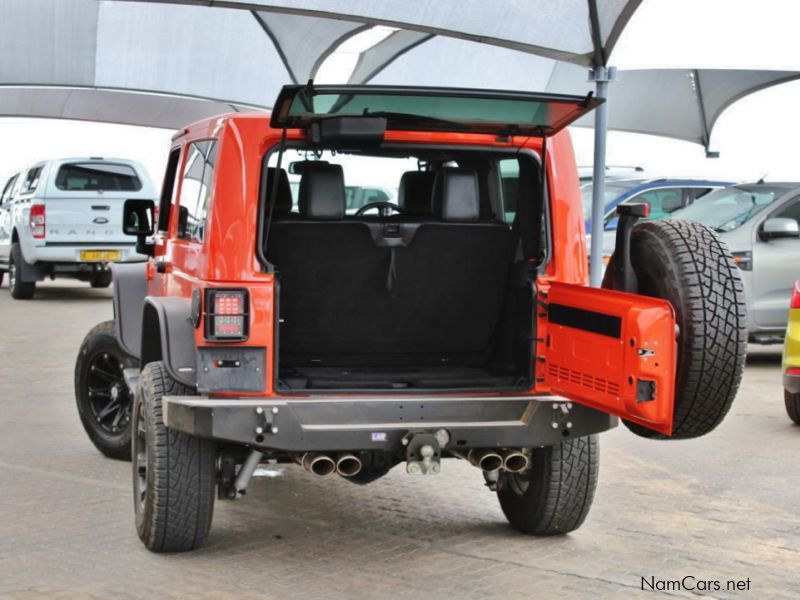 Jeep Wrangler Sahara V6 in Namibia