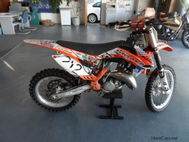 KTM 125 in Namibia