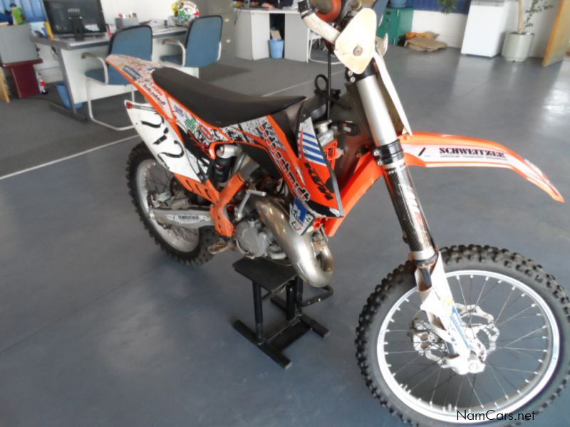 KTM 125 in Namibia