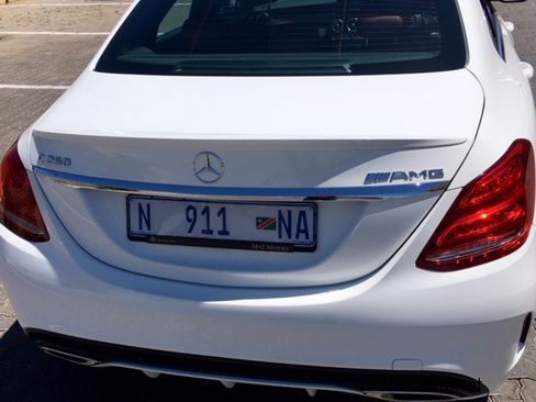 Mercedes-Benz C250 in Namibia
