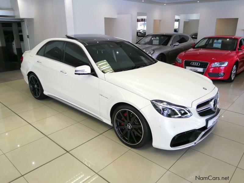 Mercedes-Benz E63 AMG S in Namibia