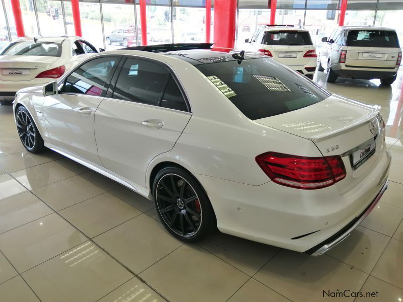 Mercedes-Benz E63 AMG S in Namibia