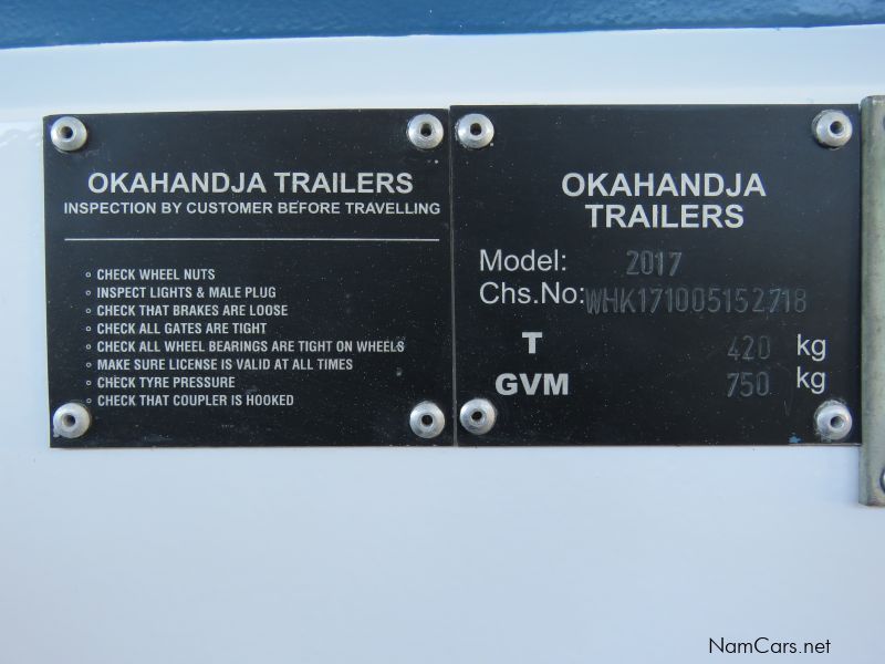 OKAHANDJA TRAILERS BOX BODY in Namibia