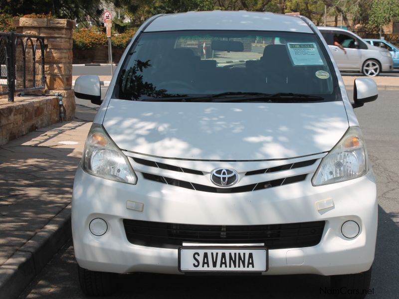 Toyota Avanza in Namibia