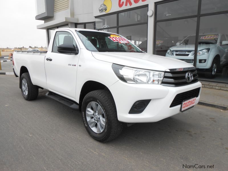 Toyota Hilux 2.4 GD6 SRX S/C 4X2 R/B  LWB in Namibia