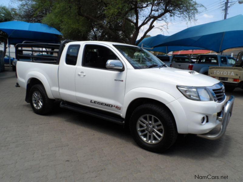 Toyota Hilux 3.0 D4D 4x4 Xtracab Legend 45 in Namibia