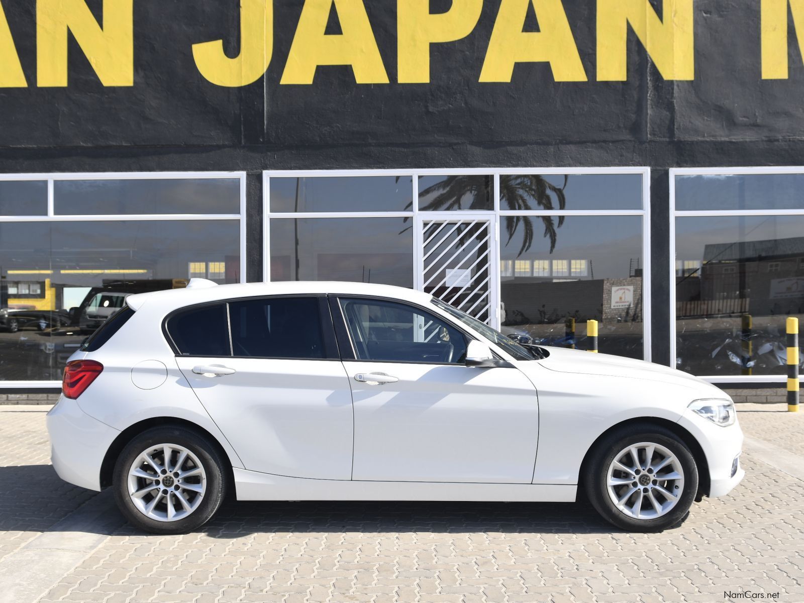BMW 118d in Namibia