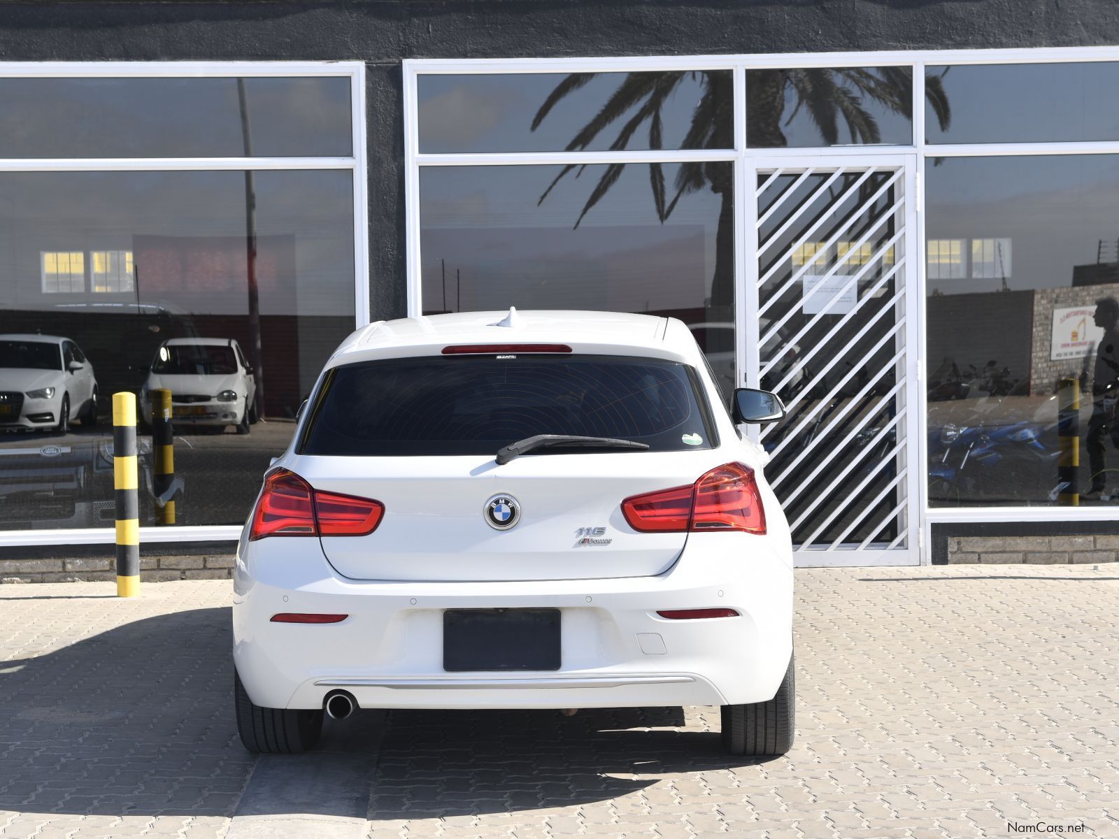 BMW 118d in Namibia