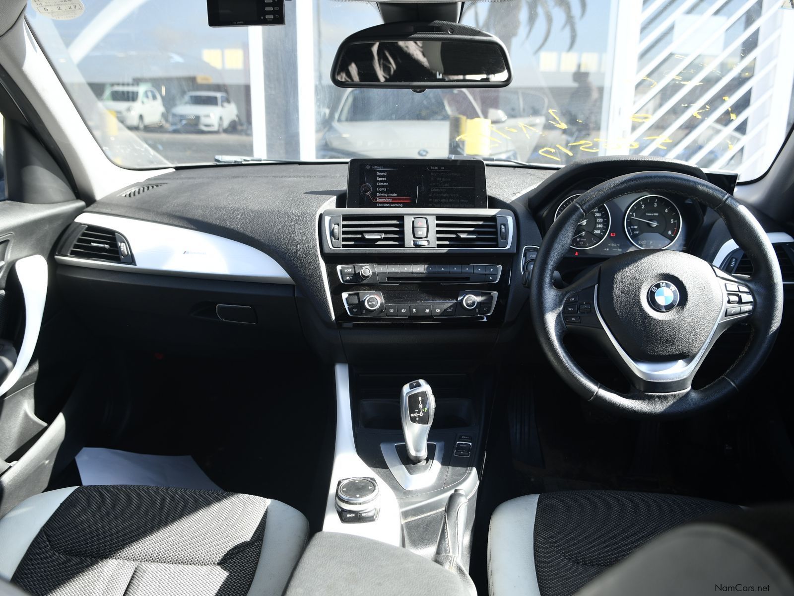 BMW 118d in Namibia