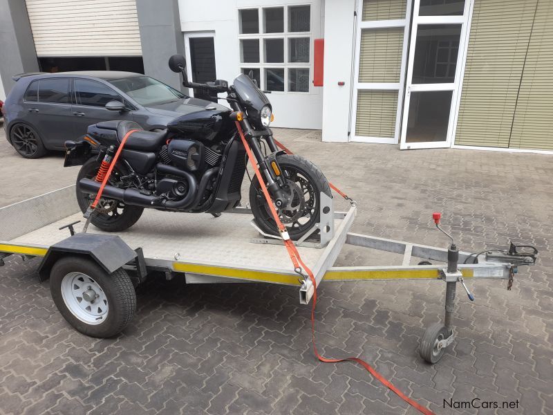 Harley-Davidson 750cc in Namibia