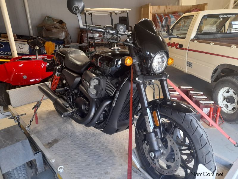 Harley-Davidson 750cc in Namibia