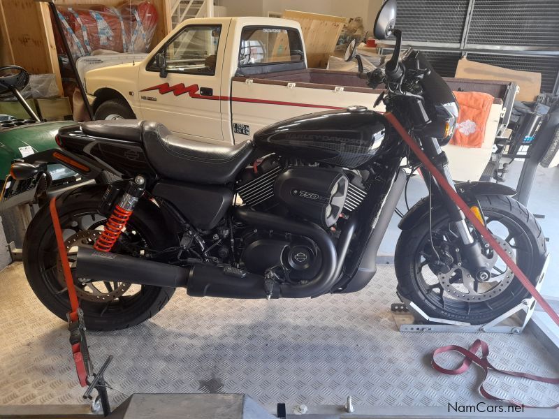 Harley-Davidson 750cc in Namibia