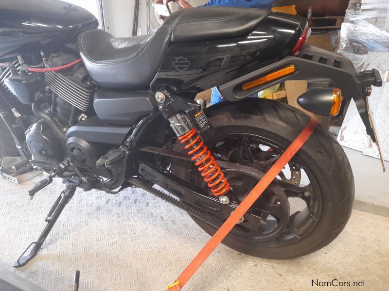 Harley-Davidson 750cc in Namibia