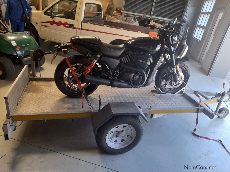 Harley-Davidson 750cc in Namibia