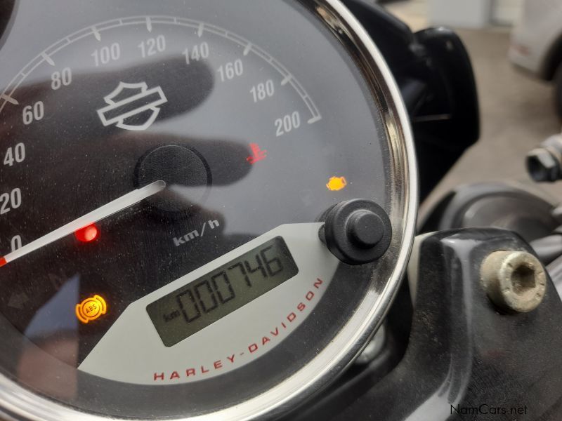 Harley-Davidson 750cc in Namibia
