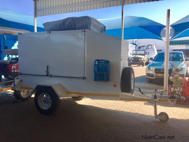 Home-built Camping Trailer in Namibia