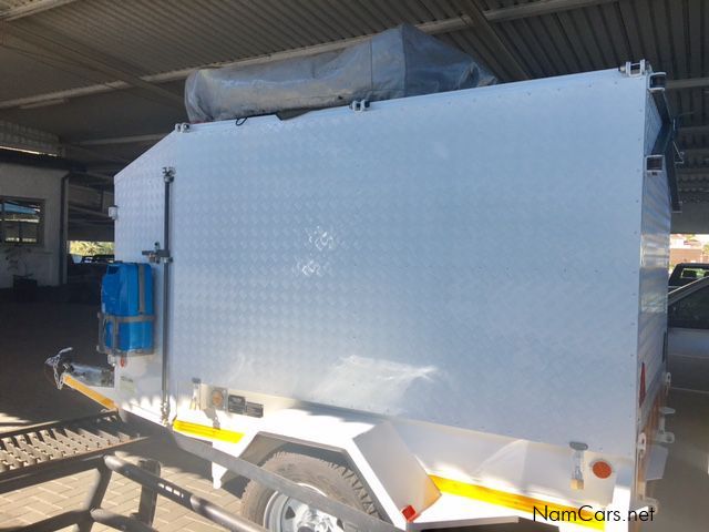 Home-built Camping Trailer in Namibia