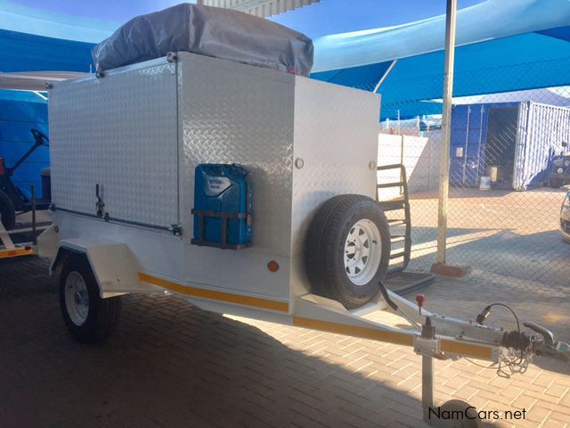 Home-built Camping Trailer in Namibia