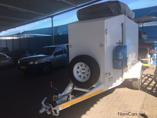 Home-built Camping Trailer in Namibia