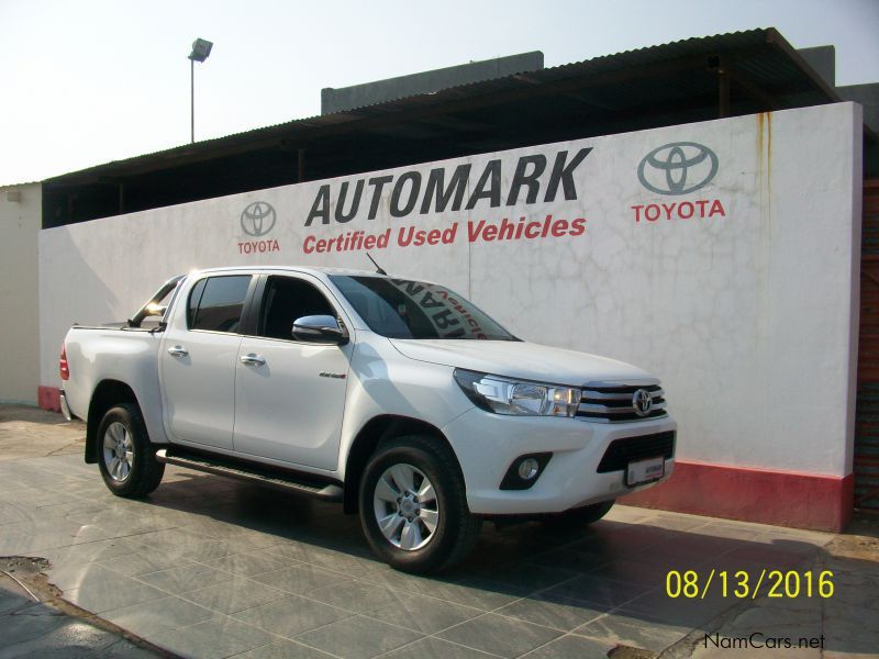 Toyota 2017 2.8 HILUX D/C 2X4 MANUAL in Namibia