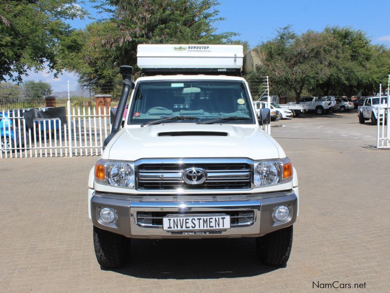 Toyota 76 Series Land Cruiser in Namibia