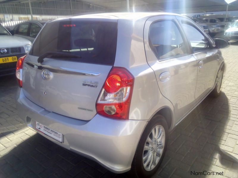 Toyota ETIOS 1.5 XS SPRINT in Namibia