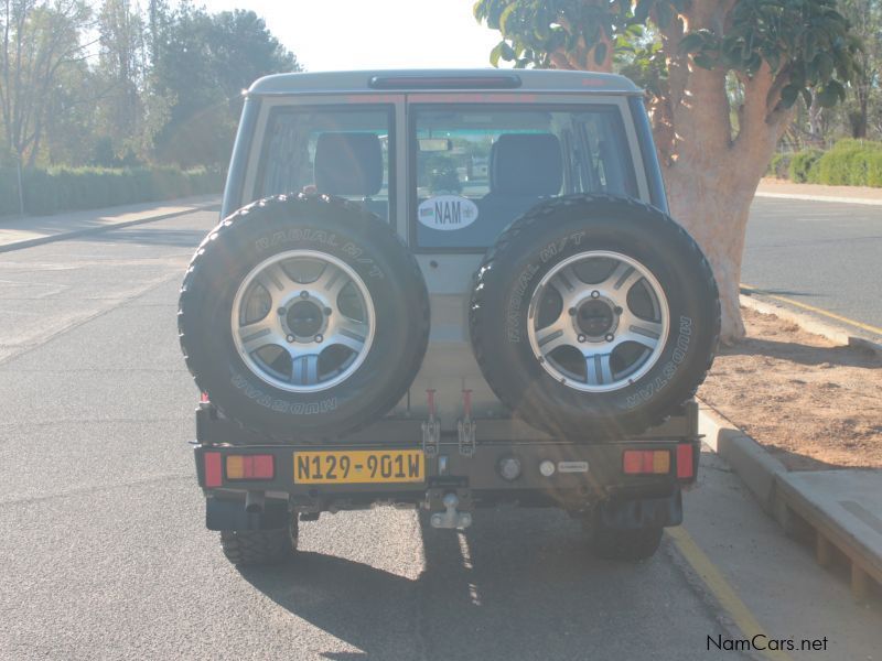 Toyota land cruiser in Namibia