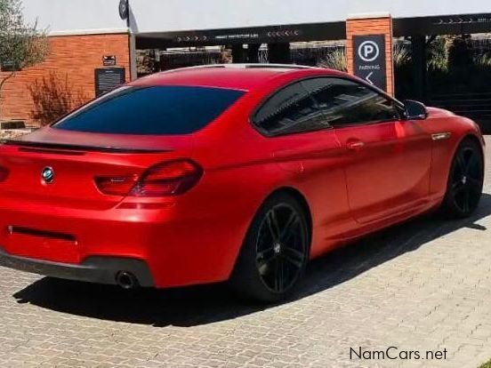 BMW 640i in Namibia