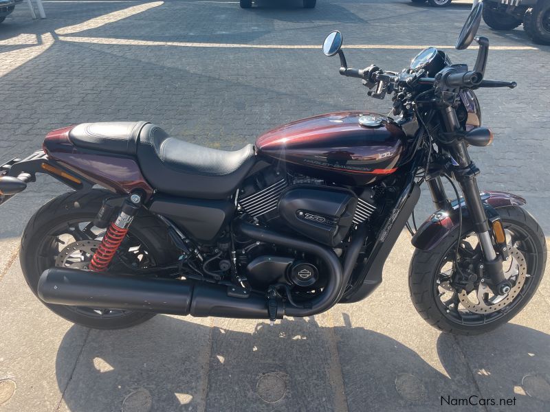 Harley-Davidson StreetRod 750 in Namibia