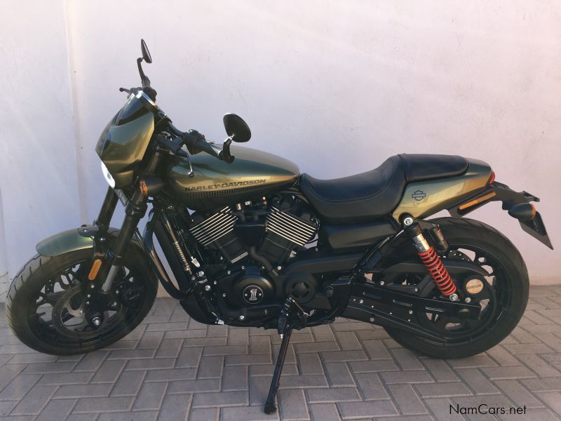 Harley-Davidson Streetrod 750 in Namibia