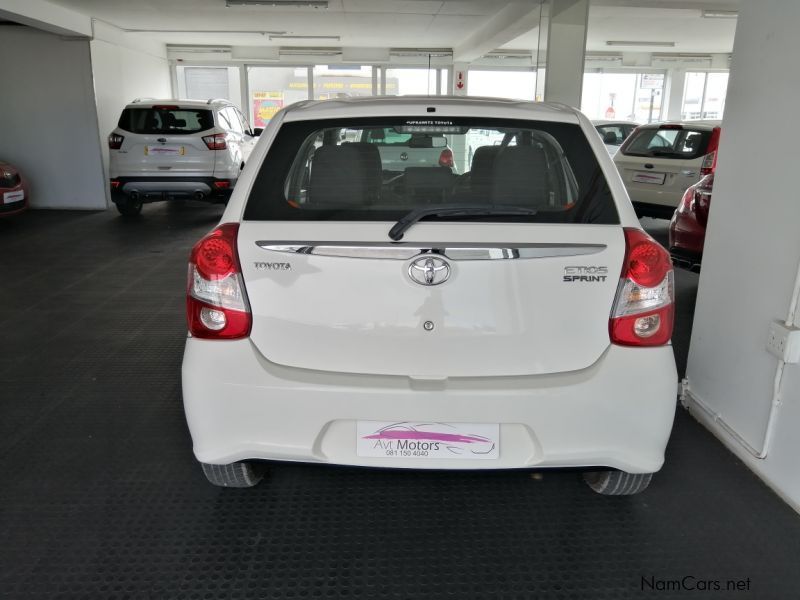 Toyota Etios 1.5 Sprint HB in Namibia