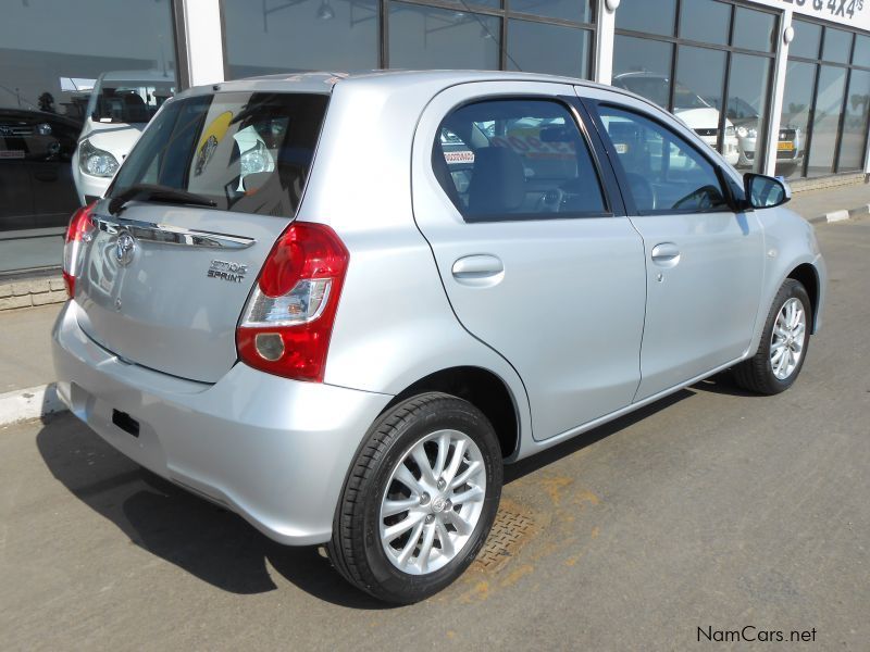 Toyota Etios 1.5 xs sprint in Namibia