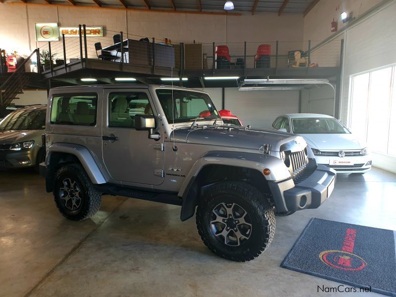 Jeep Wrangler Sahara in Namibia