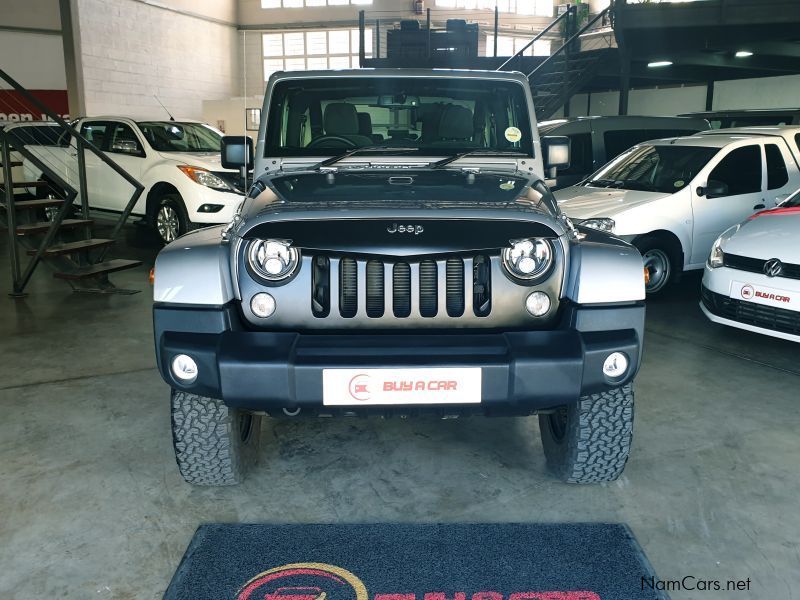 Jeep Wrangler Sahara in Namibia