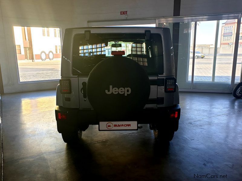 Jeep Wrangler Sahara in Namibia