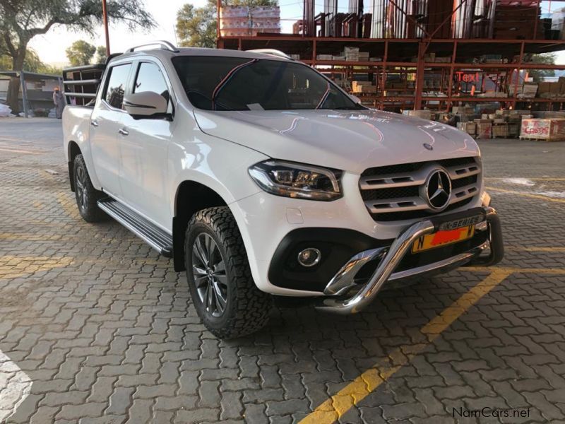 Mercedes-Benz X250d in Namibia