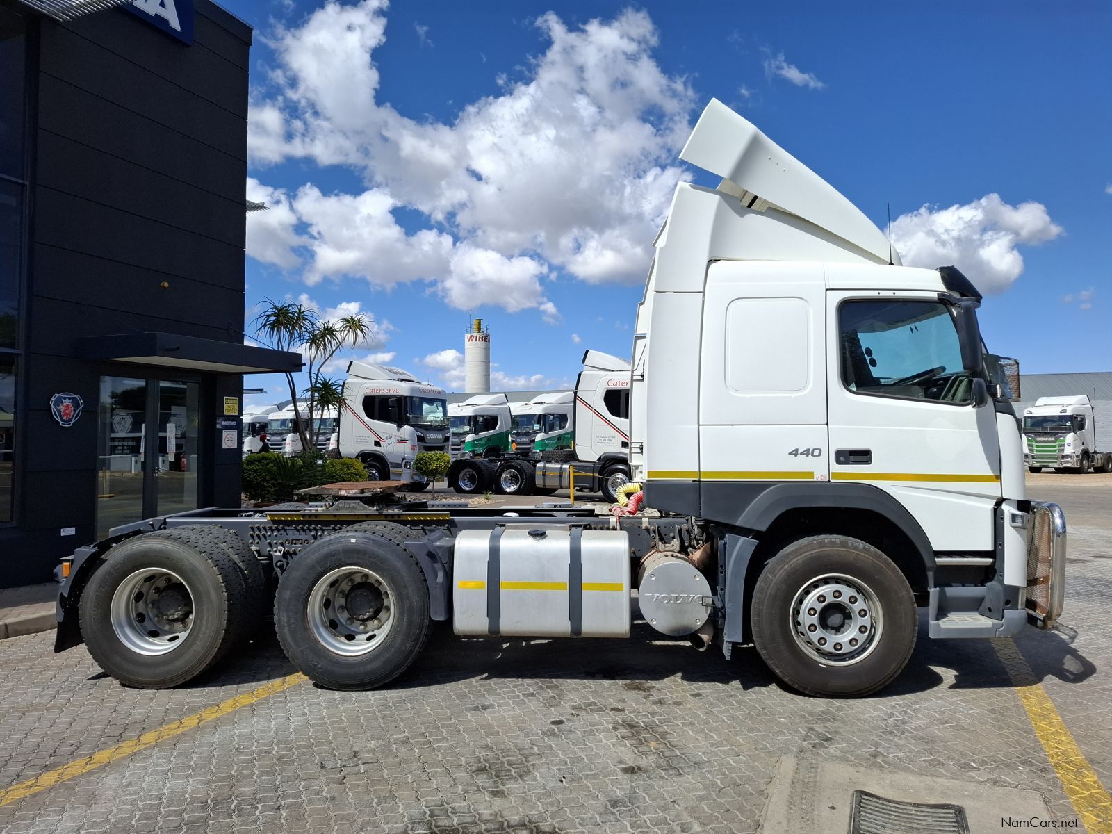 Volvo FM440 6x4 in Namibia