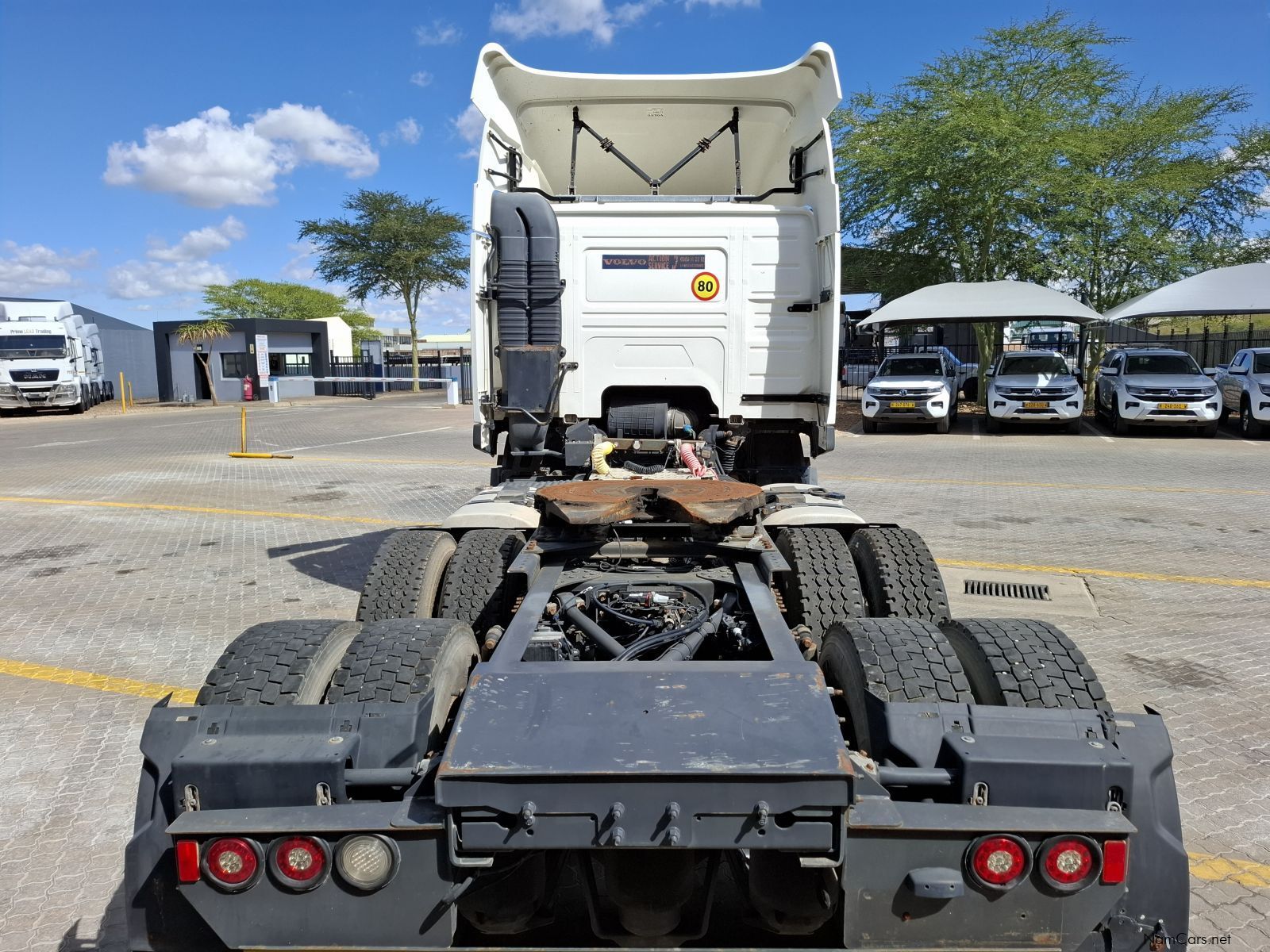 Volvo FM440 6x4 in Namibia